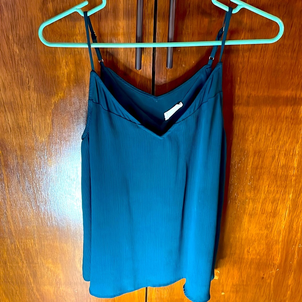 Aqua blue top